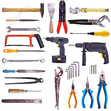 Large Collection Of Used Tools