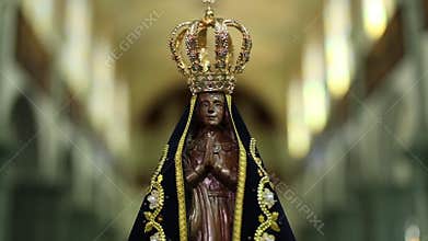 Image of Our Lady of Aparecida - Statue of the image of Our Lady of Aparecida