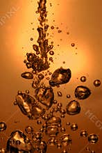 Classic beer bubbles