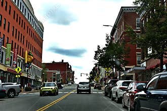 Bangor city state maine us historic architecture