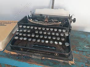 Old russian type machine