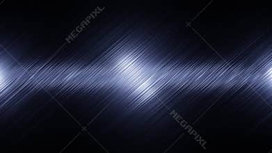 Stainless steel blue metal background texture. Incident light on the texture of the blue metal.