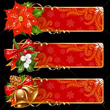 Christmas and New Year banners