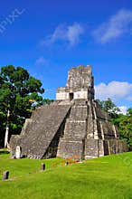Tikal Ancient Maya Temple, Guatemala