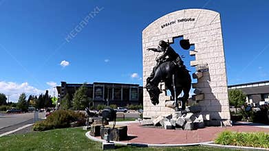 `BReakin Through` at War Memorial Stadium