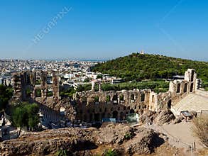 Urban Forest Hilltop in Athens, Greece