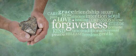 Love and Forgiveness Word Tag Cloud