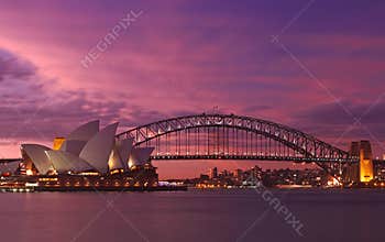 Sydney Harbour Bridge & Opera House