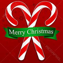 Merry Christmas Candy Canes