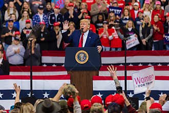 President Donald J. Trump MAGA Rally Crowd
