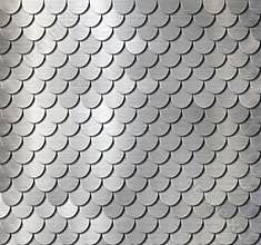 Metal fish scales knight armor background 3d illustration