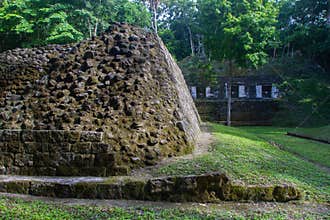 Archaeological Site: Yaxha, the third largest Mayan city in the Mesoamerican region