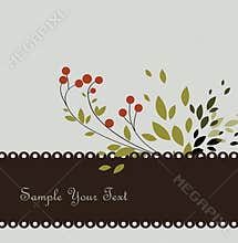 Berries branch