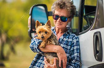 RV Road Trip with Dog