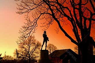 Statue of Orpheus at Fort McHenry, Baltimore