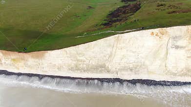 Seven Sisters - The white cliffs at the South coast of England