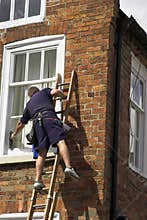 Man On A Ladder