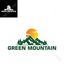 GREEN MOUNTAINS AND I SUN LOGO