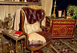 Antique Furniture Retail Store Setting