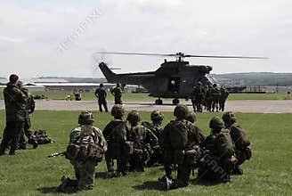 British Army training