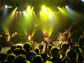 Nina Zilli concert, Bard castle, Italy