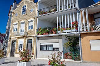 Tenements in Aveiro city in Portugal