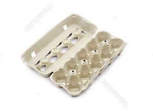 Empty egg carton