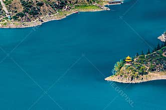 Landscape of Tianshan Tianchi Scenic Area, Xinjiang