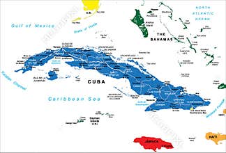 Cuba map