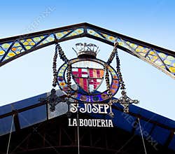 Barcelona Las Ramblas La Boqueria Market