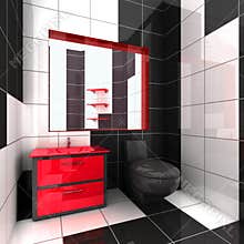 Modern bathroom
