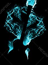 Guitar smoking