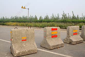 Obstacles on the road