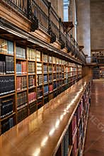 Bookcases in New York Public Library