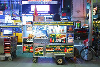 Hot dog stand
