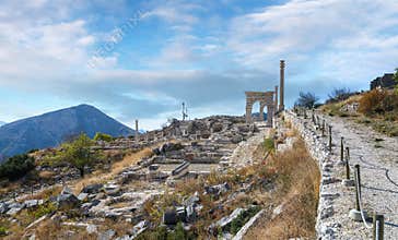 Sagalassos ancient city near Burdur, Turkey