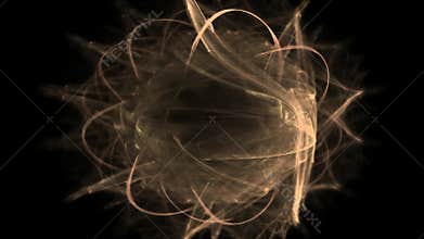 Platonic Solids Magic animated symbols of sacred geometry for meditation and yoga events, trance festival, films about nature, mat