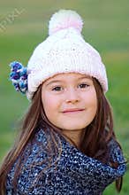 Winter girl fashion