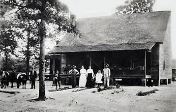Vintage Photo of Family