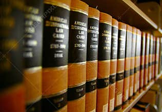 Law books