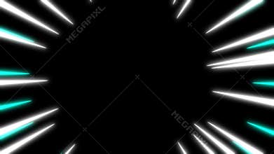 Speed lines animation background