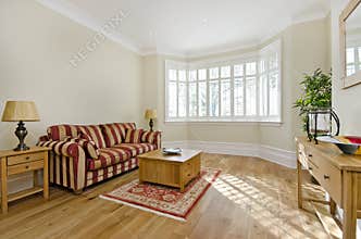 Classy living room with nice furniture