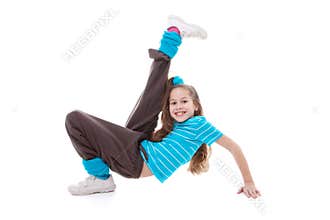 Child dance exercising
