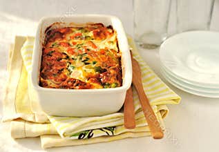 Salmon and Vegetable Bake