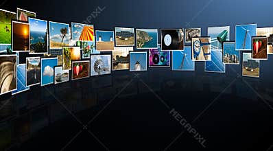 Perspective of images streaming from the deep