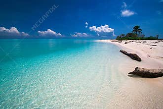 Tropical beach paradise