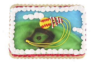 Softball cake