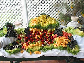 Fresh Fruit Buffet Spread