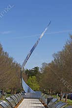 Ascent sculpture at National Air and Space Museum