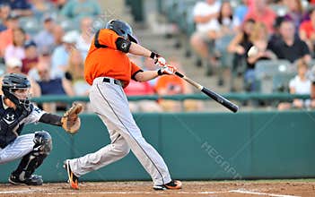 2012 Minor League Baseball batter swing